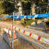 Obras da Xunta no entorno do Pavillón dos Remedios de Ourense Obras da Xunta no entorno do Pavillón dos Remedios de Ourense