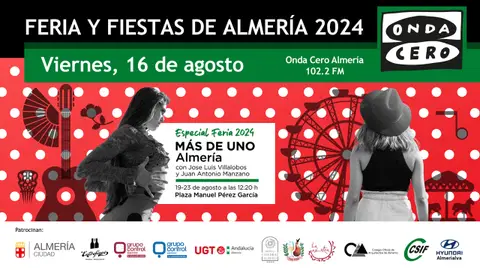 Feria de Almería 2024. Calendario de actividades culturales y deportivas Feria de Almería 2024. Calendario de actividades culturales y deportivas