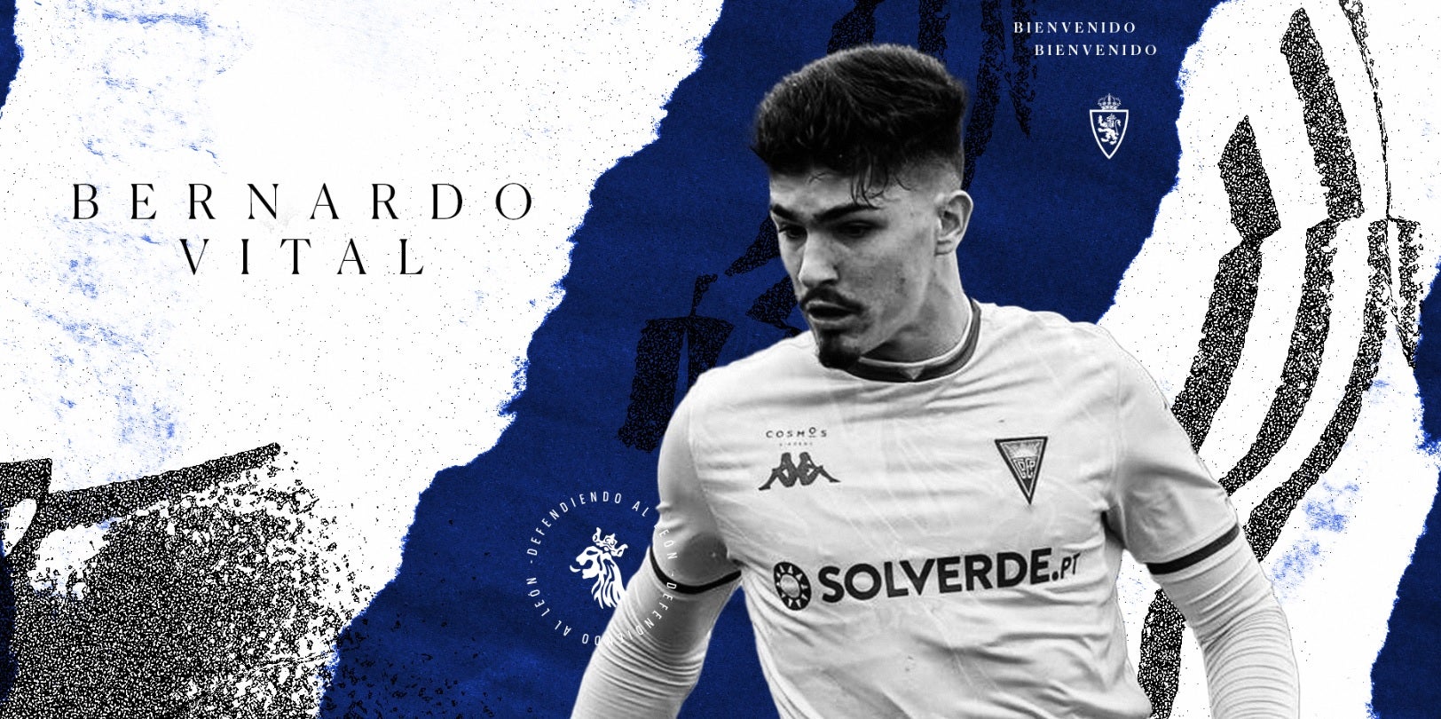Bernardo Vital ya luce la camiseta del Real Zaragoza Bernardo Vital ya luce la camiseta del Real Zaragoza