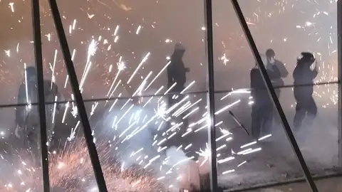 Momento de La Carretillà tras la Nit de l'Albà de Elche de 2024. Momento de La Carretillà tras la Nit de l'Albà de Elche de 2024.