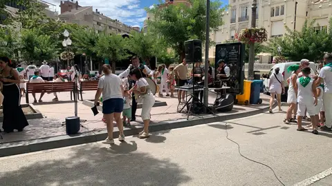 Huesca encara la recta final de sus fiestas Huesca encara la recta final de sus fiestas