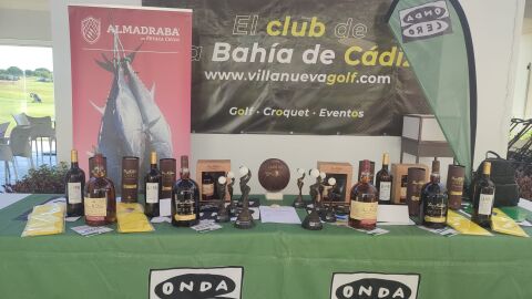 mesa de premios villanueva golf onda cero