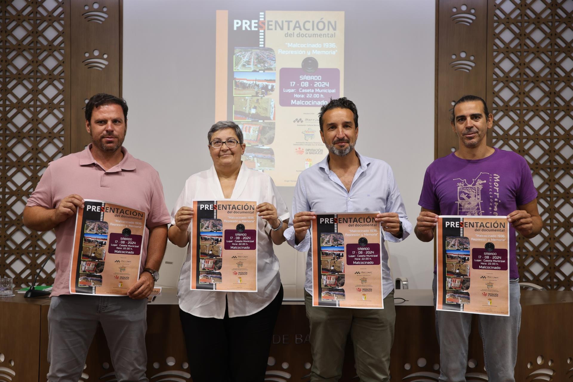 Un documental rinde homenaje a cuatro fusilados por el franquismo en Malcocinado cuyos cuerpos se recuperaron en 2023 Un documental rinde homenaje a cuatro fusilados por el franquismo en Malcocinado cuyos cuerpos se recuperaron en 2023