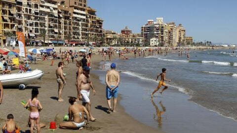 Imagen de archivo de la playa de Portsaplaya, en Alboraya