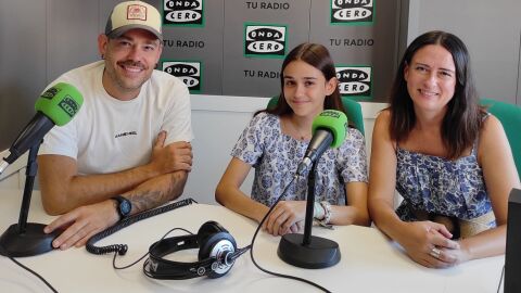 Martina Ramos en el centro