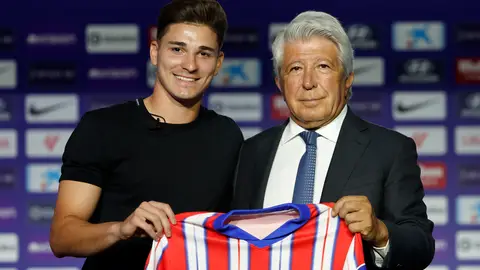 Julián Alvarez: "Quiero dar mi mejor versión" Julián Alvarez: "Quiero dar mi mejor versión"