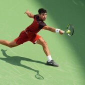 Carlos Alcaraz durante el Masters 1000 de Cincinnati