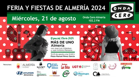 Feria de Almería 2024. Calendario de actividades culturales y deportivas Feria de Almería 2024. Calendario de actividades culturales y deportivas