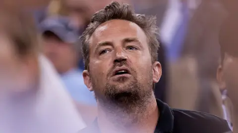 Imagen de archivo del actor Matthew Perry Imagen de archivo del actor Matthew Perry