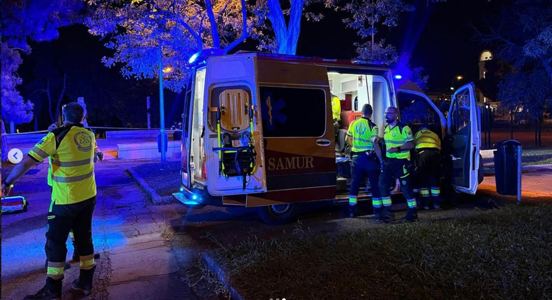 Un joven de 20 años, herido grave al ser apuñalado en un parque de Ciudad Lineal Un joven de 20 años, herido grave al ser apuñalado en un parque de Ciudad Lineal