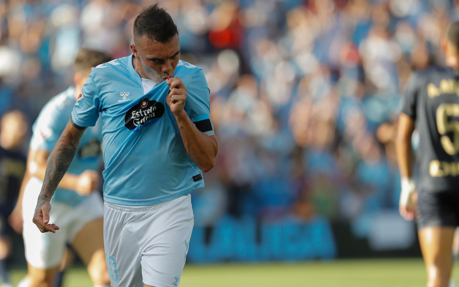 Aspas sale al rescate del Celta que suma los primeros tres puntos de la temporada Aspas sale al rescate del Celta que suma los primeros tres puntos de la temporada