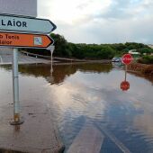 Inundaciones debido a la DANA en Menorca. 