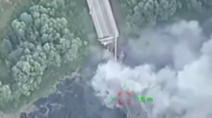 La aviación ucraniana informa de la destrucción de un puente en la región rusa de Kursk La aviación ucraniana informa de la destrucción de un puente en la región rusa de Kursk