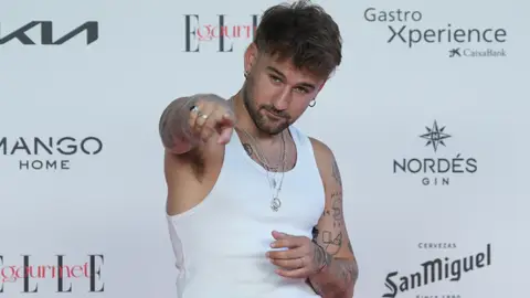 El cantante Dani Fernández El cantante Dani Fernández