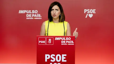 La portavoz del PSOE, Esther Peña La portavoz del PSOE, Esther Peña