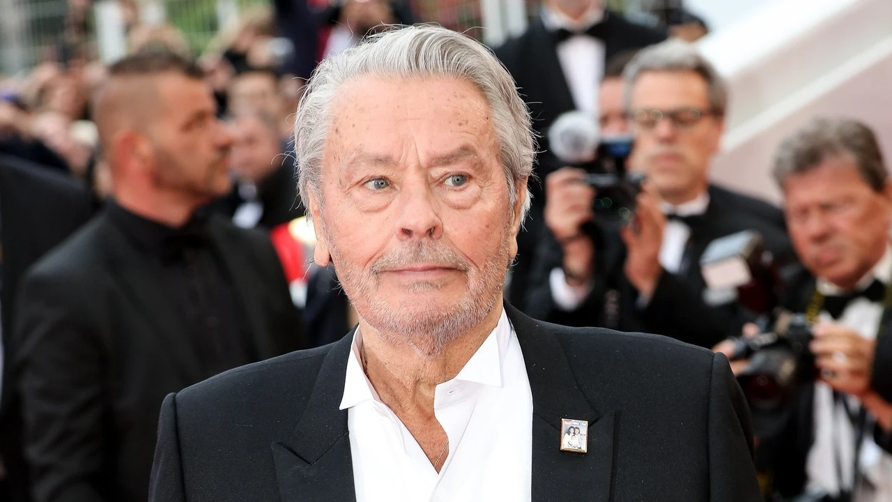 El actor francés Alain Delon en una imagen de archivo