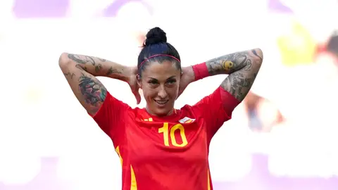 Jenni Hermoso, jugadora de la Selección Jenni Hermoso, jugadora de la Selección