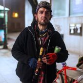 Jorge Gómez. o músico "senteito" que morreu acoitelado en Ourense