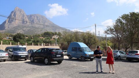 Finestrat aumenta en 200 plazas el aparcamiento en El Salt