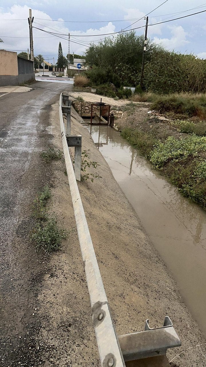 Las obras en el barranco de San Antón reducen las inundaciones en la carretera de Elche-Santa Pola Las obras en el barranco de San Antón reducen las inundaciones en la carretera de Elche-Santa Pola