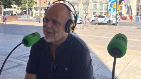 Salvador Jim&eacute;nez en el programa de Aires de Feria