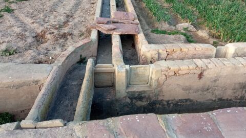 Acequias en la huerta del entorno de València