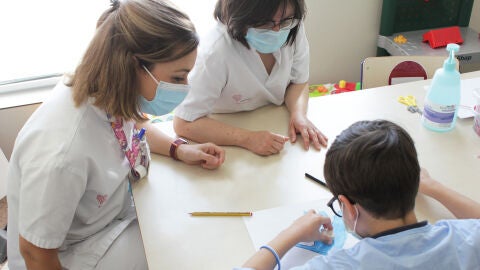 Unidad de pediatr&iacute;a en el Hospital del Vinalop&oacute; de Elche.
