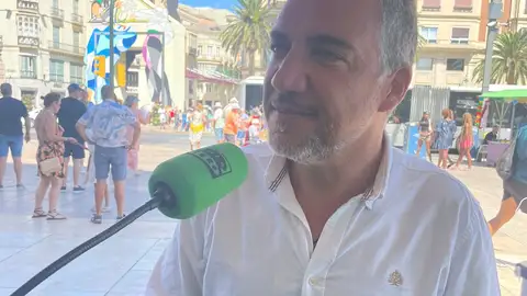 Elías Bendodo en el programa Aires de Feria Elías Bendodo en el programa Aires de Feria