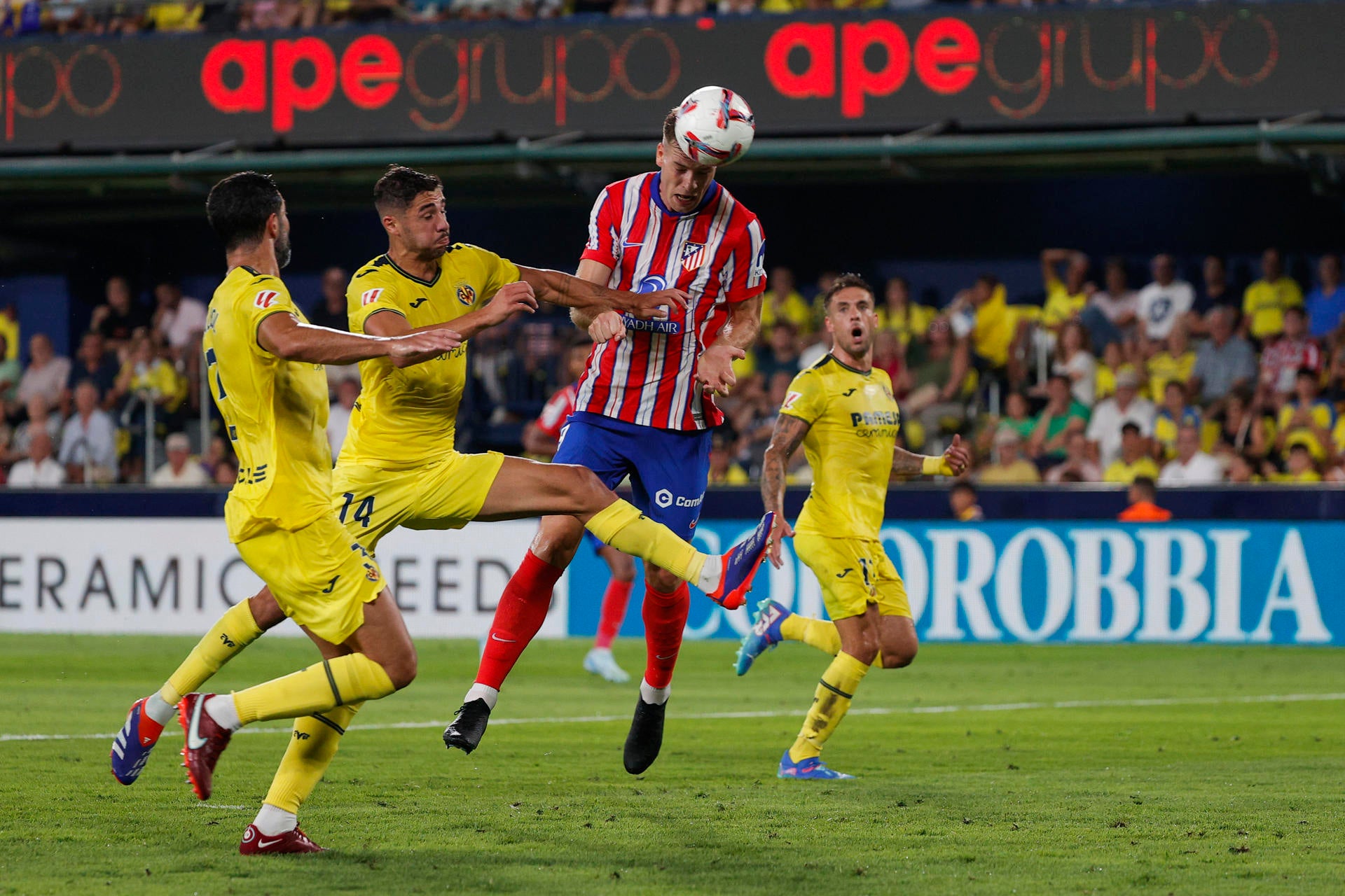 Villarreal y Atlético empatan en un vibrante encuentro Villarreal y Atlético empatan en un vibrante encuentro