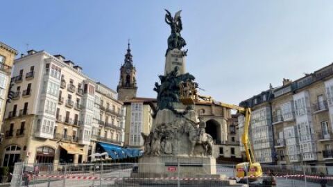 Comienza el estudio científico del estado actual del Monumento a la Batalla de Vitoria-Gasteiz