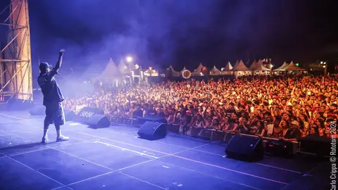 Imagen de Fernando Costa durante el Rototom Sunsplash 2024 Imagen de Fernando Costa durante el Rototom Sunsplash 2024