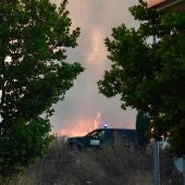 Controlada la situación en las zonas habitadas del incendio de Castrillo de los Polvazares