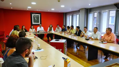Reunión de la comisión ejecutiva de la Federación Socialista Asturiana Reunión de la comisión ejecutiva de la Federación Socialista Asturiana