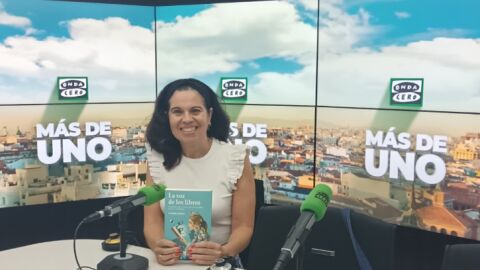 Maribel Riaza, autora de "La voz de los libros"