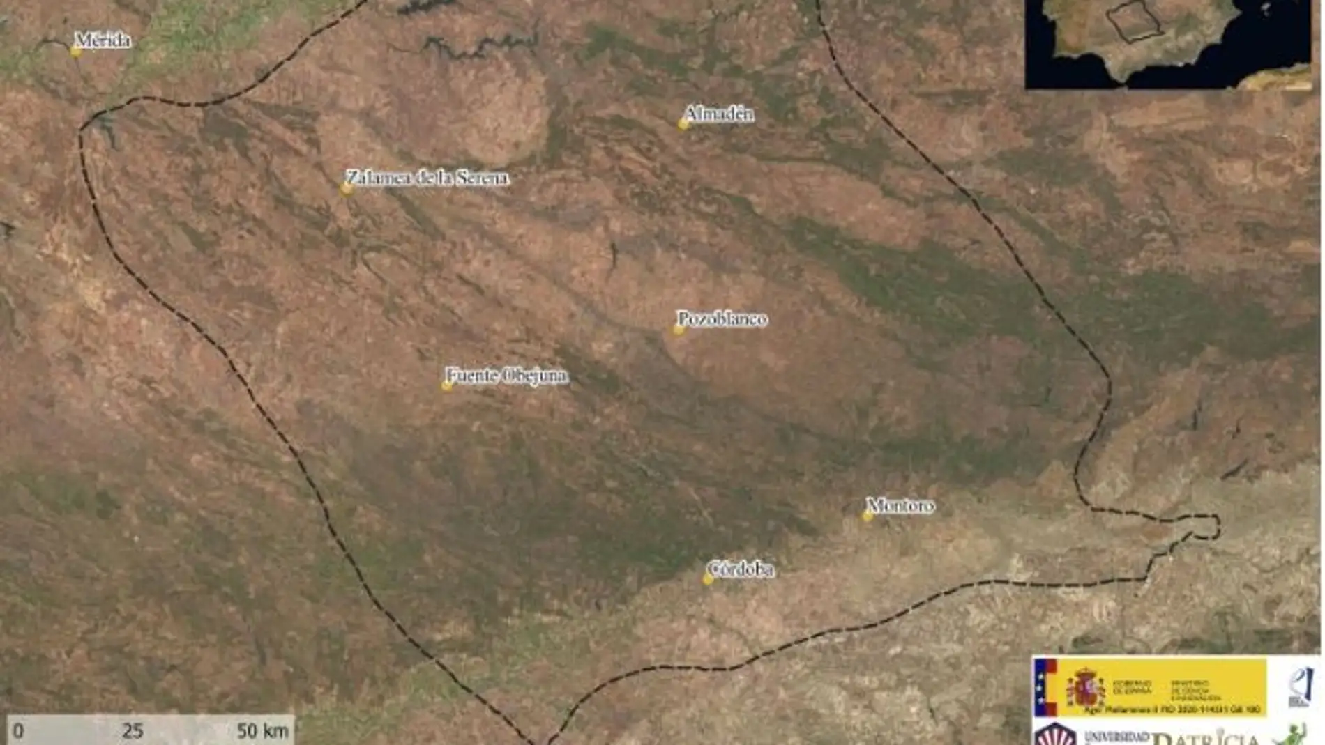 mapa de la calzada romana que unía Córdoba y la Emérita Augusta mapa de la calzada romana que unía Córdoba y la Emérita Augusta