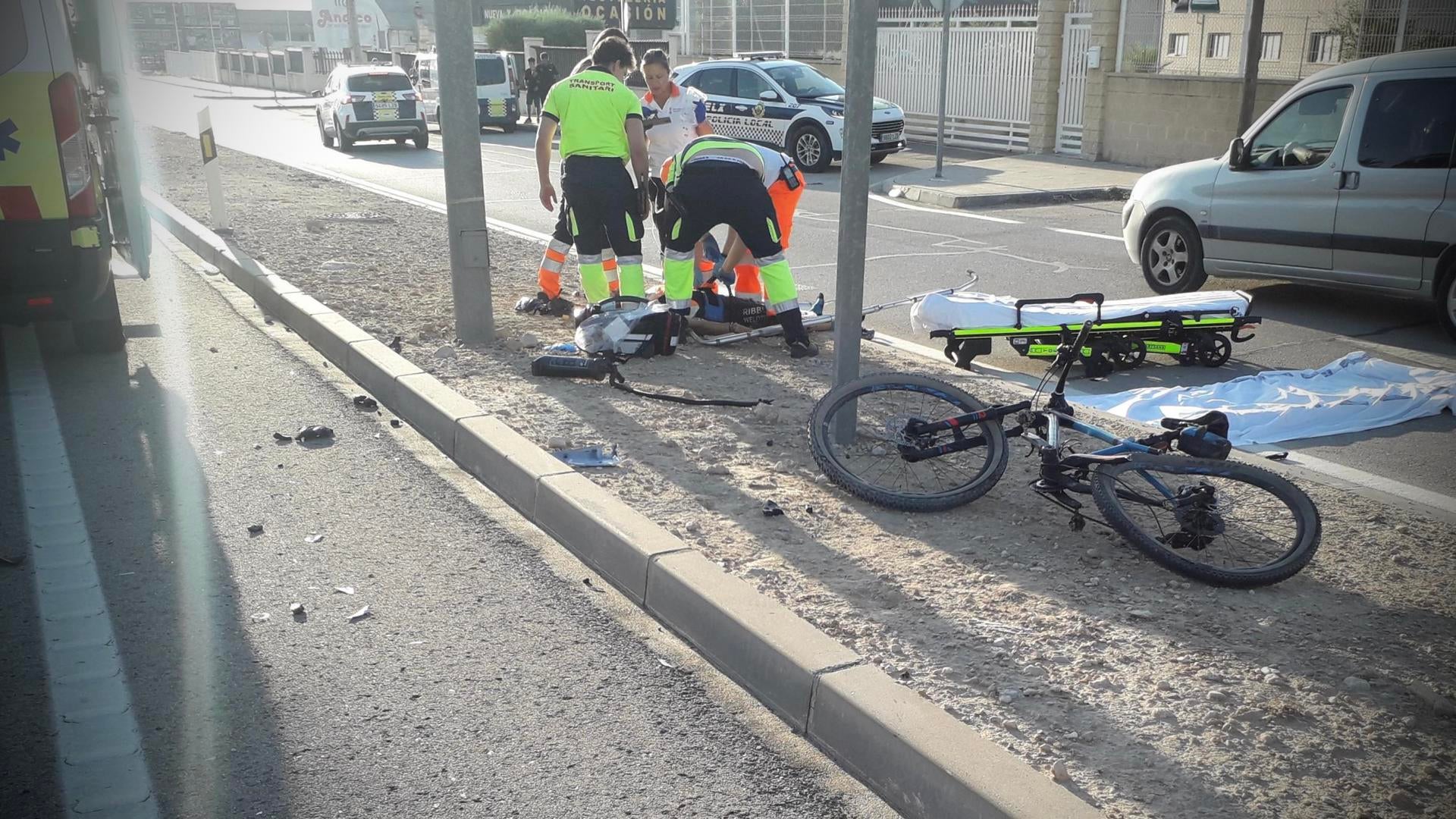 Localizado un conductor, positivo en alcohol, que se fugó tras atropellar a un ciclista Localizado un conductor, positivo en alcohol, que se fugó tras atropellar a un ciclista