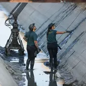 La Guardia Civil rastrea el canal de Mocejón La Guardia Civil rastrea el canal de Mocejón