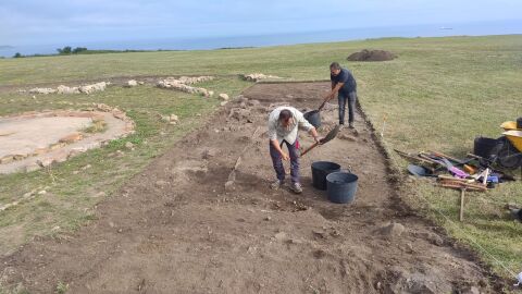Excavaciones arqueol&oacute;gicas en la Campa Torres (Gij&oacute;n)