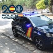 Coche patrulla de la Policía Nacional