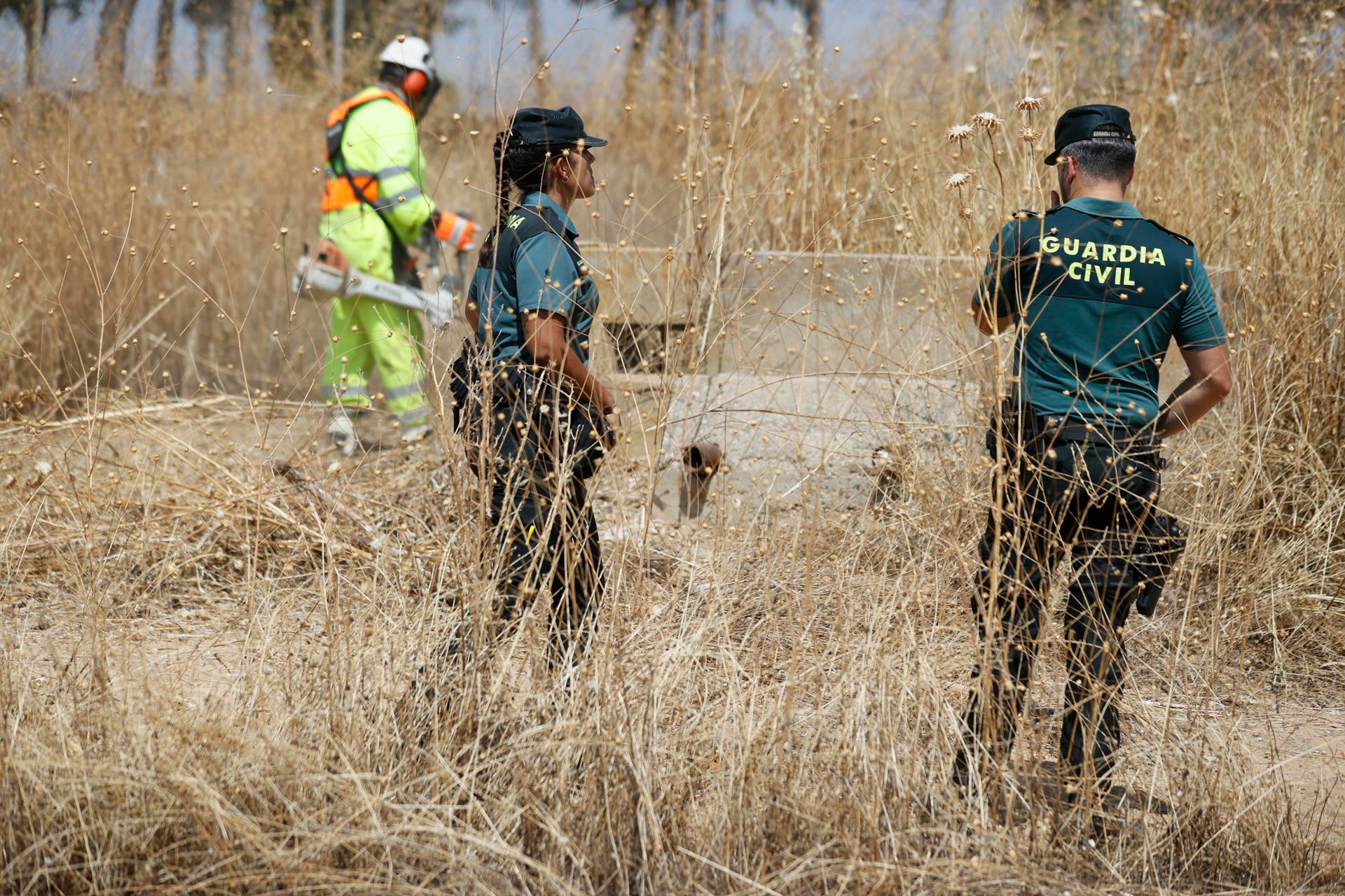 Unidades especiales de la Guardia Civil continúan buscando el arma del crimen de Mocejón Unidades especiales de la Guardia Civil continúan buscando el arma del crimen de Mocejón