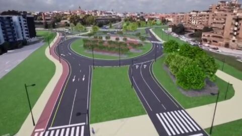 Pol&eacute;mica glorieta de entrada a Oviedo por Santuyano