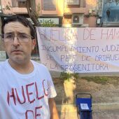 José Soriano seguirá en huelga de hambre hasta que se cumpla la custodia compartida de sus hijas
