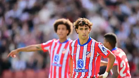 Joao Félix, en un partido con el Atlético de Madrid. Joao Félix, en un partido con el Atlético de Madrid.