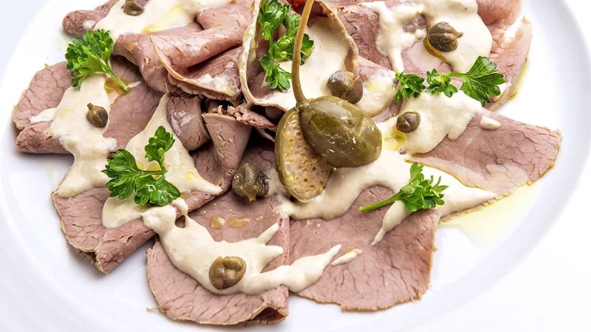 El Vitello Tonnato es una combinación perfecta de mar y montaña El Vitello Tonnato es una combinación perfecta de mar y montaña