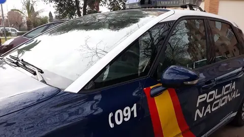Imagen de recurso de un coche patrulla de la Policía. Imagen de recurso de un coche patrulla de la Policía.