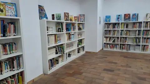 Libros en una biblioteca municipal de Elche. Libros en una biblioteca municipal de Elche.
