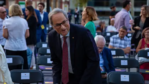 El expresidente de la Generalitat, Quim Torra. El expresidente de la Generalitat, Quim Torra.