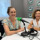 Fani Gómez y Carmen Sánchez de EVI