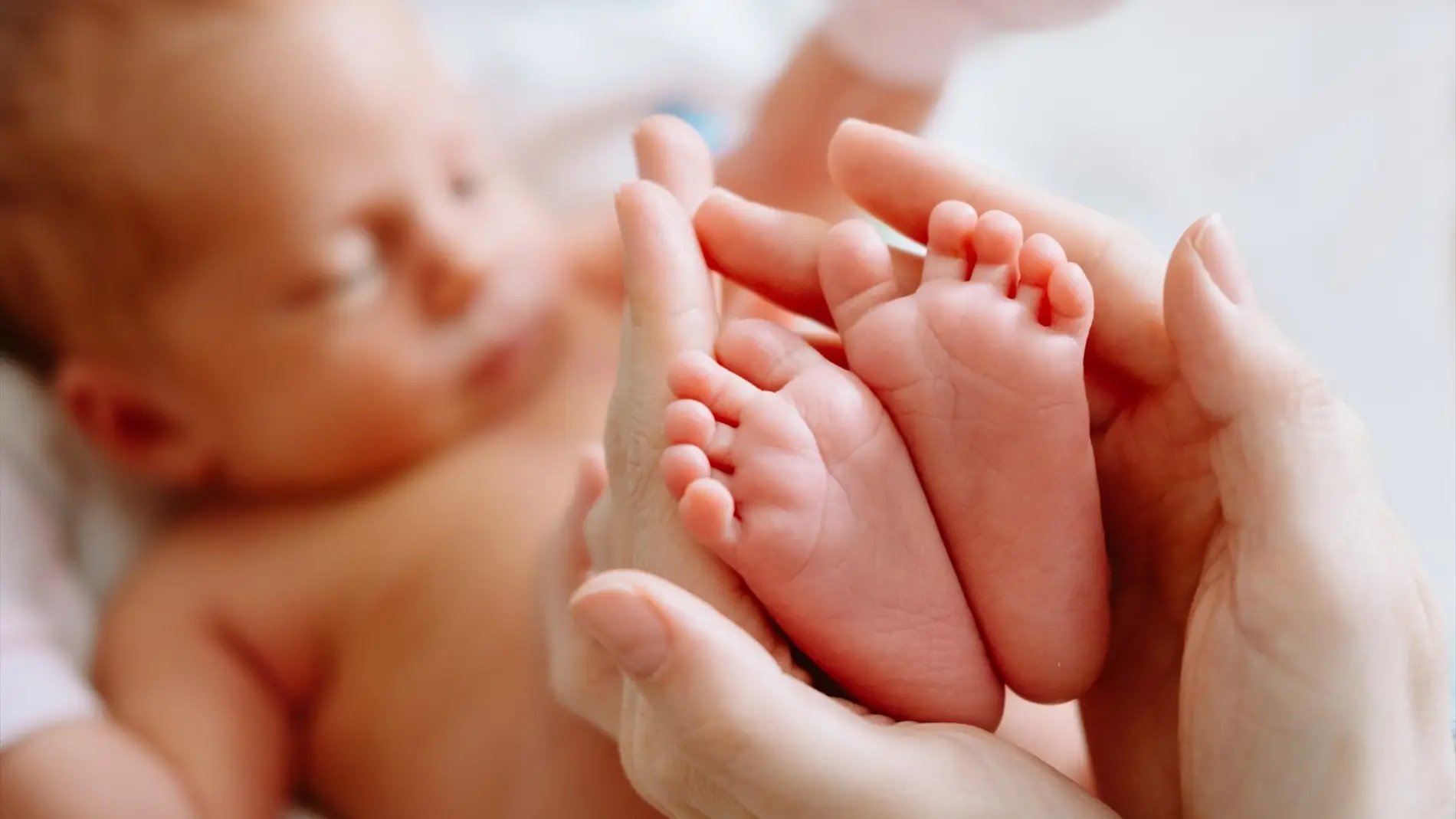 Imagen de recurso de un bebé Imagen de recurso de un bebé