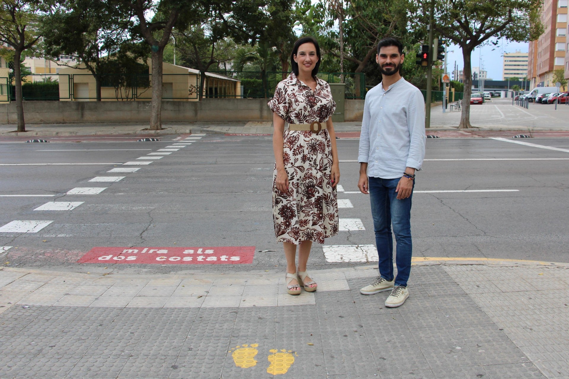Castellón ultima la puesta a punto de los caminos escolares antes del inicio del curso Castellón ultima la puesta a punto de los caminos escolares antes del inicio del curso